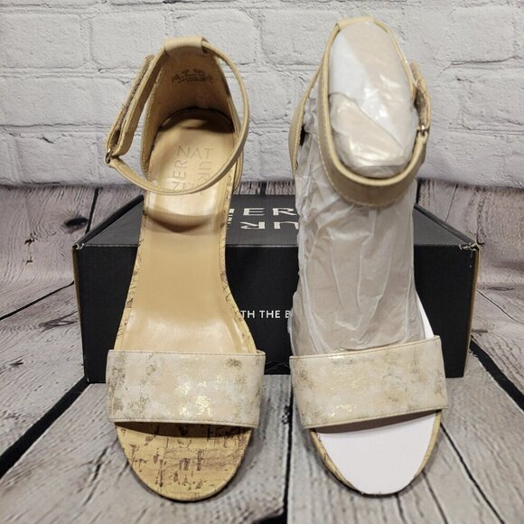 Naturalizer Women's Areda Ankle Strap Wedge Sandals - Picture 2 of 9